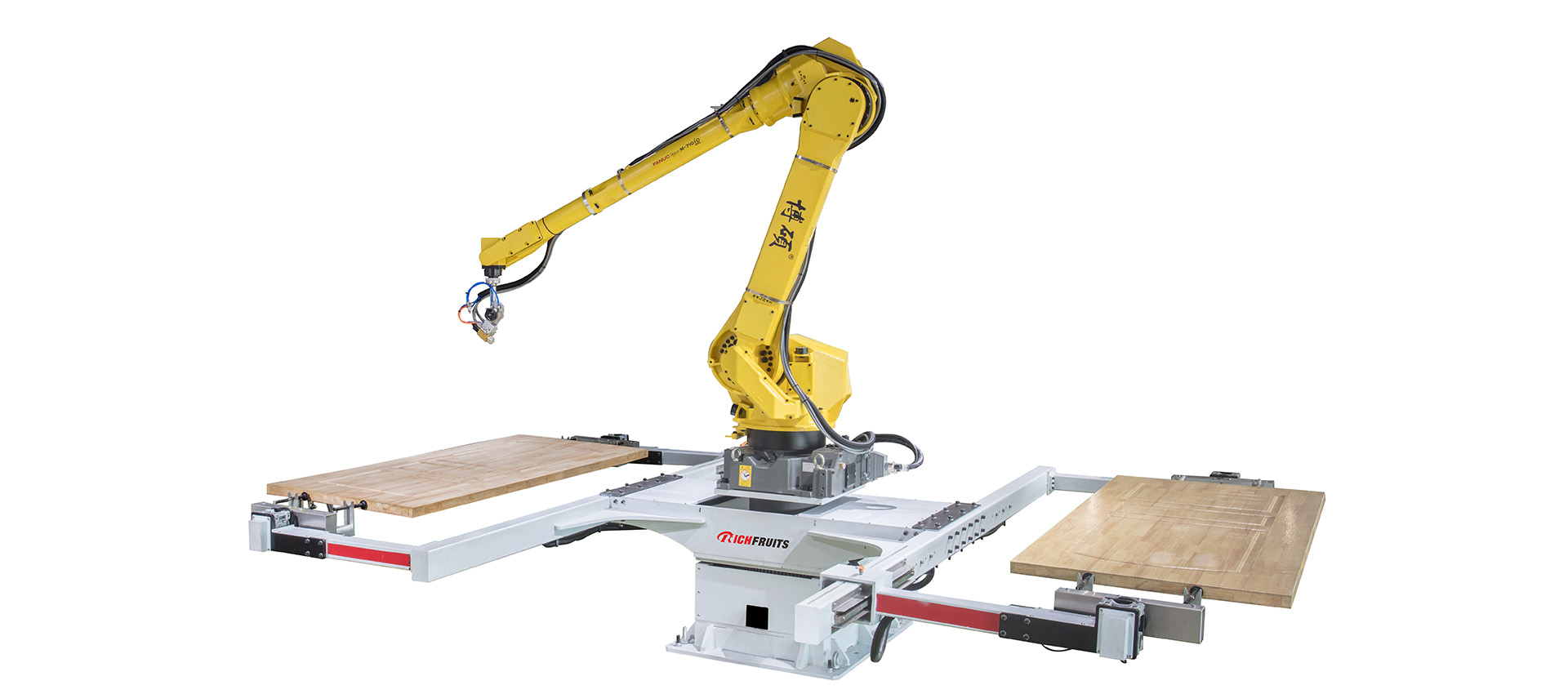 1 、 Döner İstasyon Robot Püskürtme Makinesi
